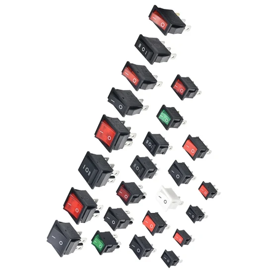 Carling Lra-Series 3 Posições T105 Vermelho Preto Rleil Power Light Impermeável Miniatura Rocker Switch Barco Interruptor de Botão para Espremedor